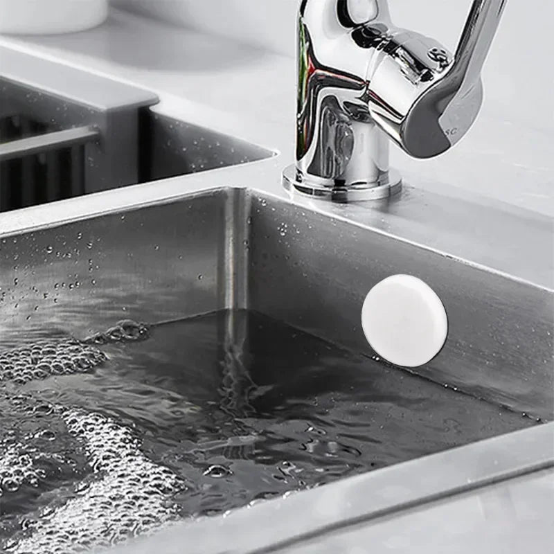 Wash Basin Overflow Cover Kitchen Bathroom Sink Hole Plug Water Level Rise Overflow Water Plug Bathtub Drainage Cover
