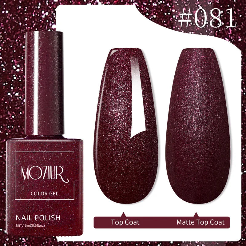 Colorful Hot Sale Uv Gel Nail Polish Set Soak Off Gel Nail Polish 15ml Professional Nail Gel Polishes