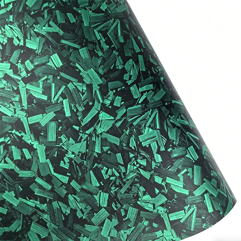 PET Forged Carbon Fiber Vinyl Wrap Film Self Adhesive Car Stickers Waterproof Auto Motorcycle Decoration Car Accessories
