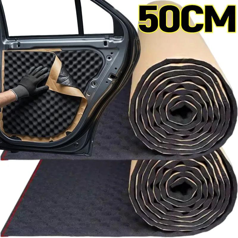 Car Self-adhesive Sound-absorbing and Shock-absorbing Insulation Foam Auto Hood Sound Insulation and Mute Material