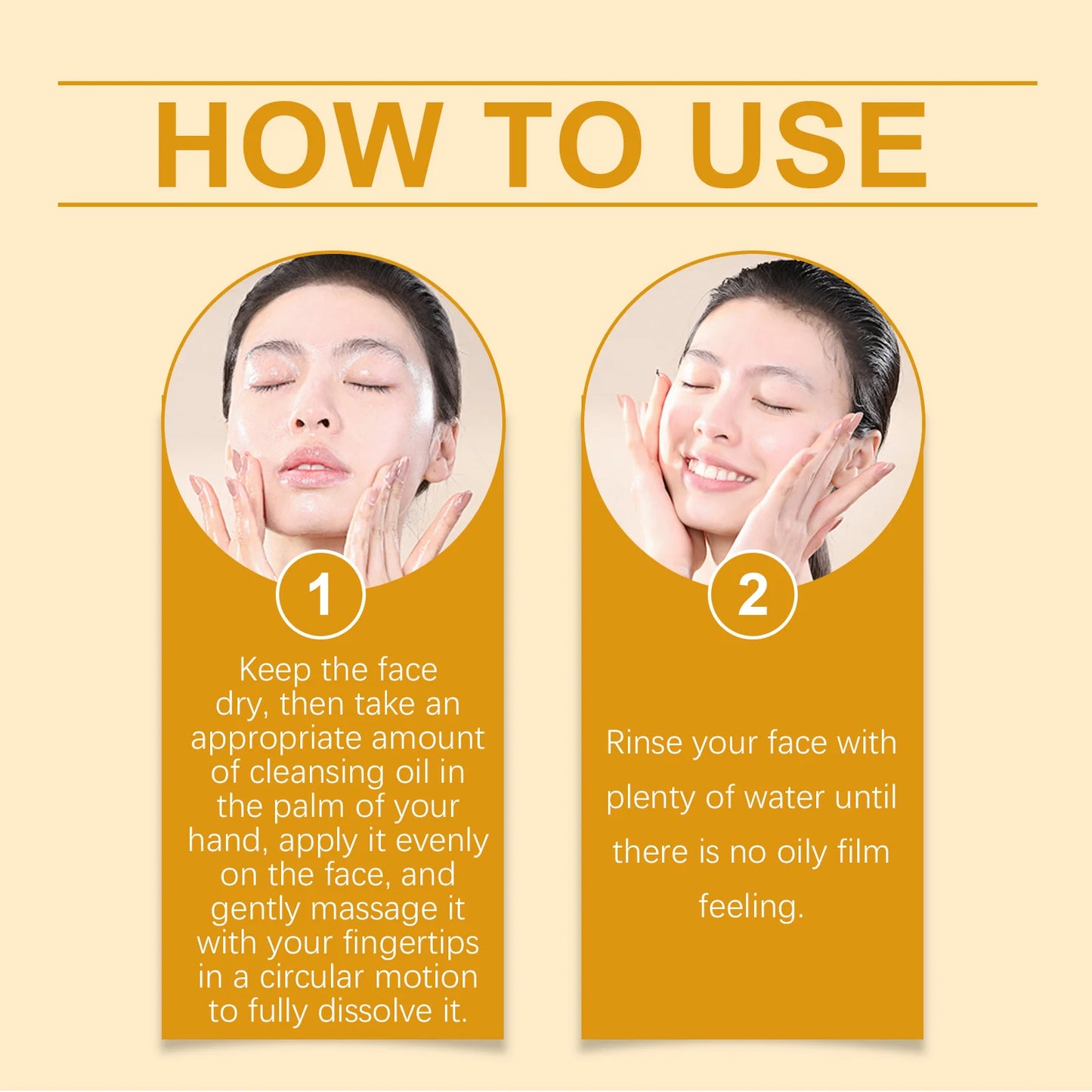 Centella Cleansing Oil Gentle Makeup Remover Oil Deep Pore Cleansing Blackhead Remover Non-Comedogenic Hydrating Oil Cleanser