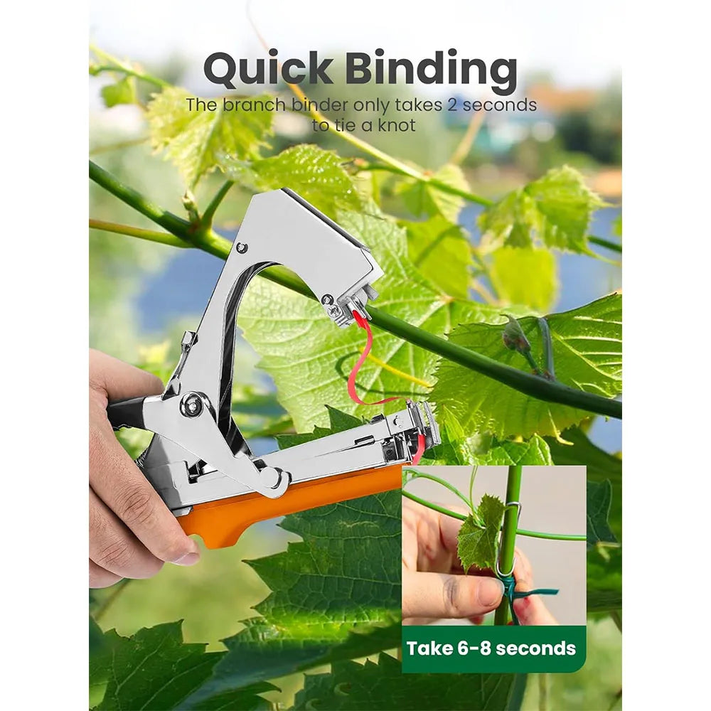 Plant Branch Hand Tying Binding Machine Garden Plants Tying Machine Minced Vegetable Tape Tool Tapener Garden Tools