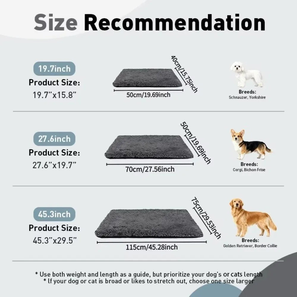 Ultra-Soft Non-Slip Cat Mat - Cozy All-Season Pet Bed Pad - photo 6
