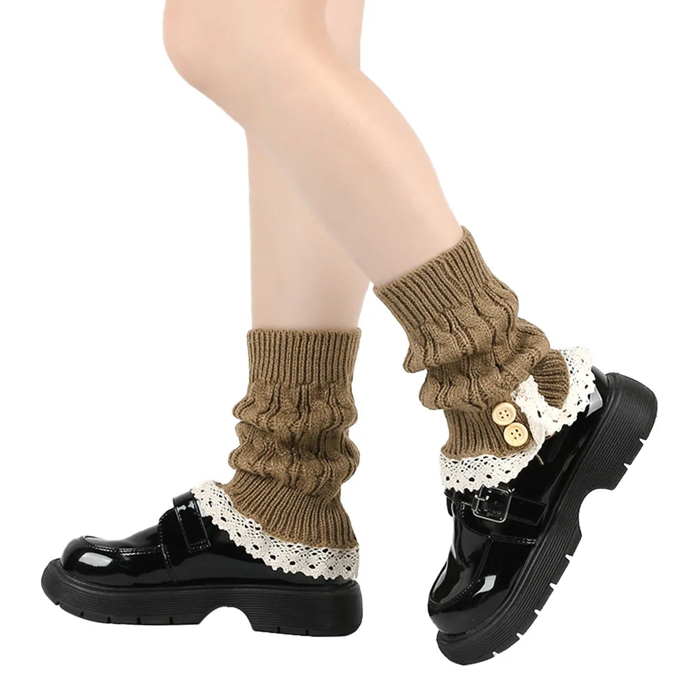 Women's Slouchy Knit Leg Warmers - Stretch Ankle Boot Cuffs - photo 9