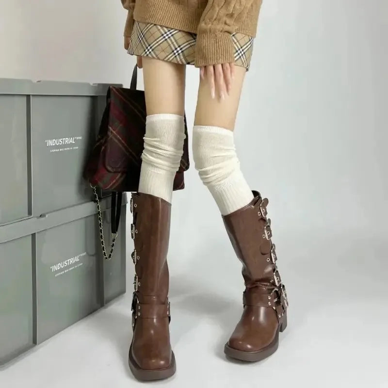 Women's Knee High Socks, 1 or 4 Pairs