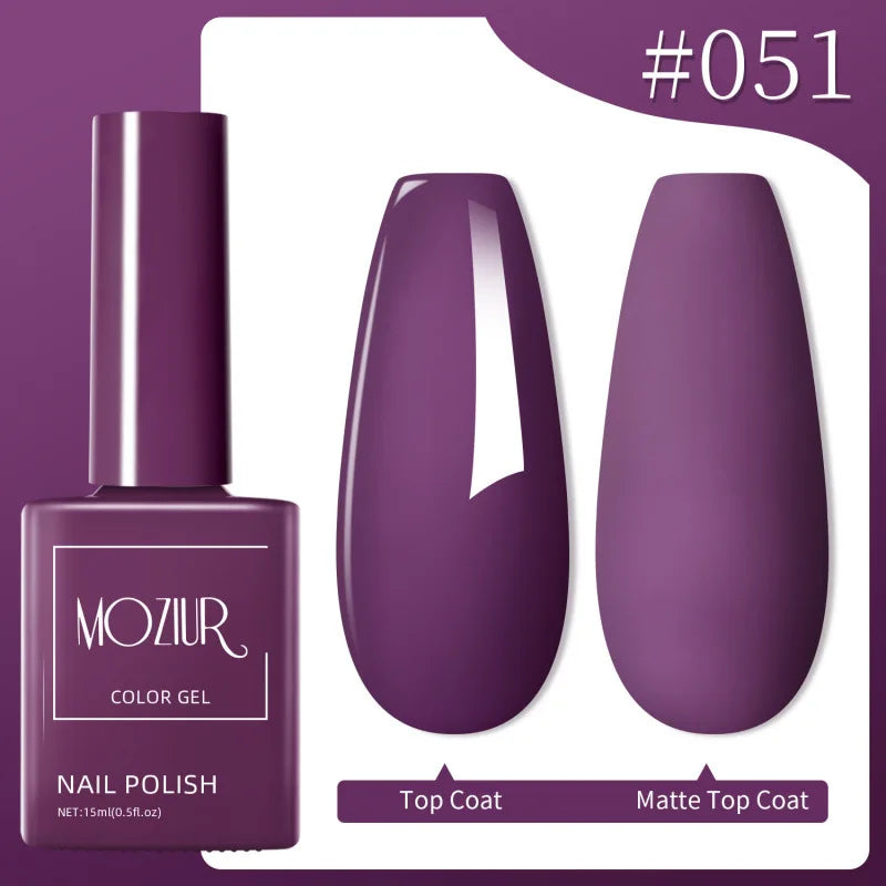 Colorful Hot Sale Uv Gel Nail Polish Set Soak Off Gel Nail Polish 15ml Professional Nail Gel Polishes
