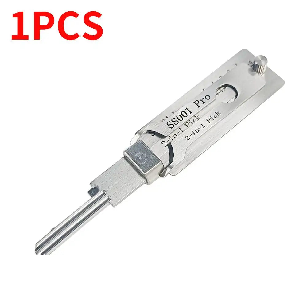 1-5X Lockpicking Lock Decoder SS001 O-ring Pickup Kit Pick Locksmith Tools Key Decoder Precision Hook Door Maintenance Repair