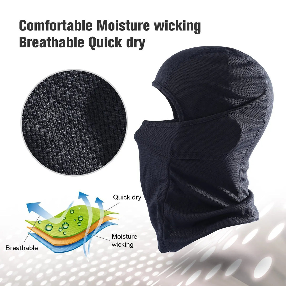 Full Face Balaclava Ski Mask, Unisex