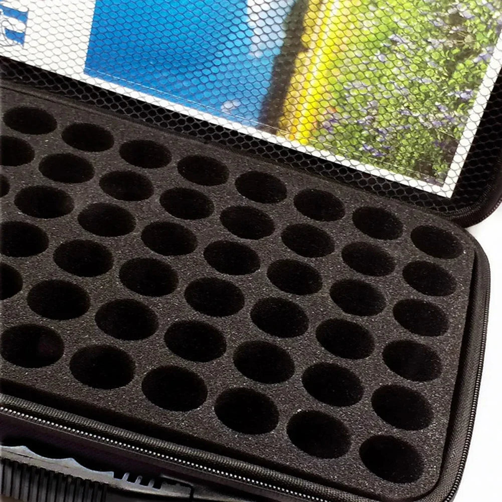 30/60 Bottles Essential Oil Case 15ml Essential Oil Collecting Bags Travel Portable Carrying Cases Nail Polish Storage Bag