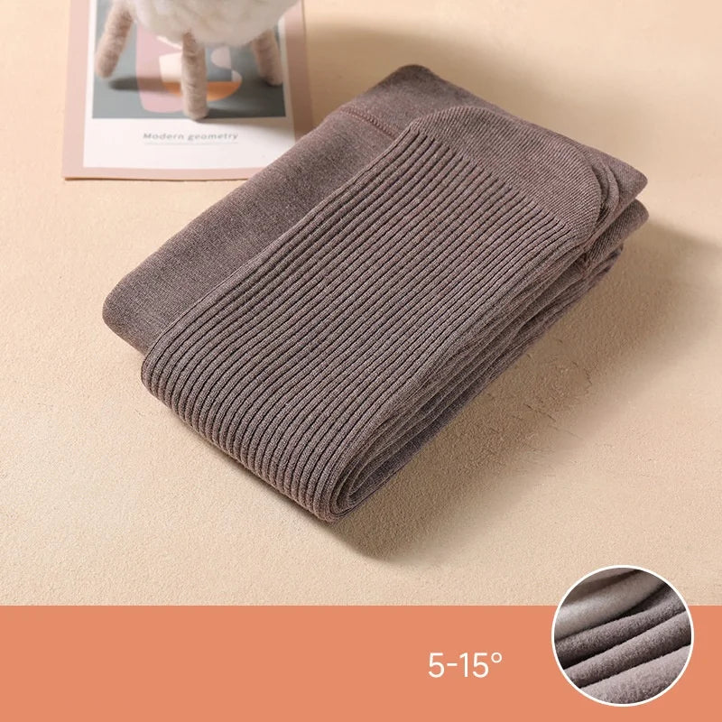 Girls' Fleece Lined Winter Tights - Warm Kids Pantyhose 2-9T - photo 7