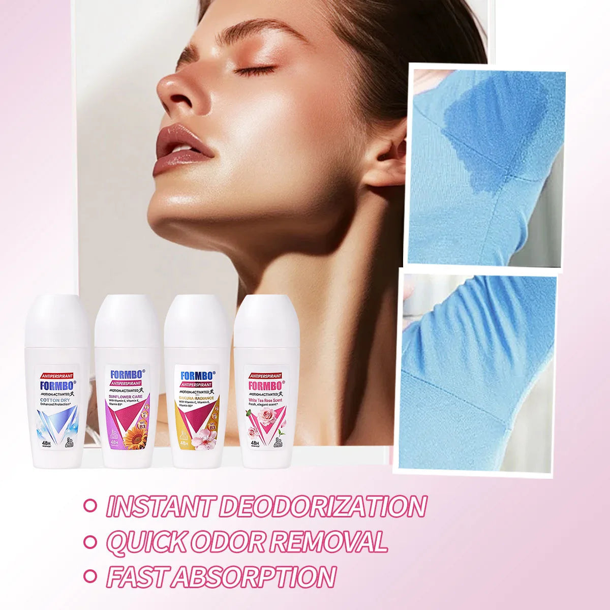 Floral Fragrance Body Lotion, Long-Lasting Formula, Dry and Fresh, Portable, Gentle and Skin Friendly, Daily Fragrance