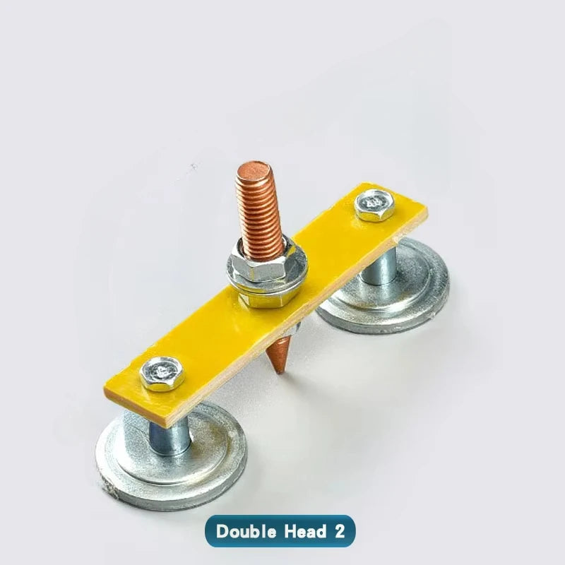 1pc Welding Magnet Head Magnetic Welding Ground Clamp Holder Fixture Strong Welder Sheet Metal Repair Machine Ground Wire Clamp