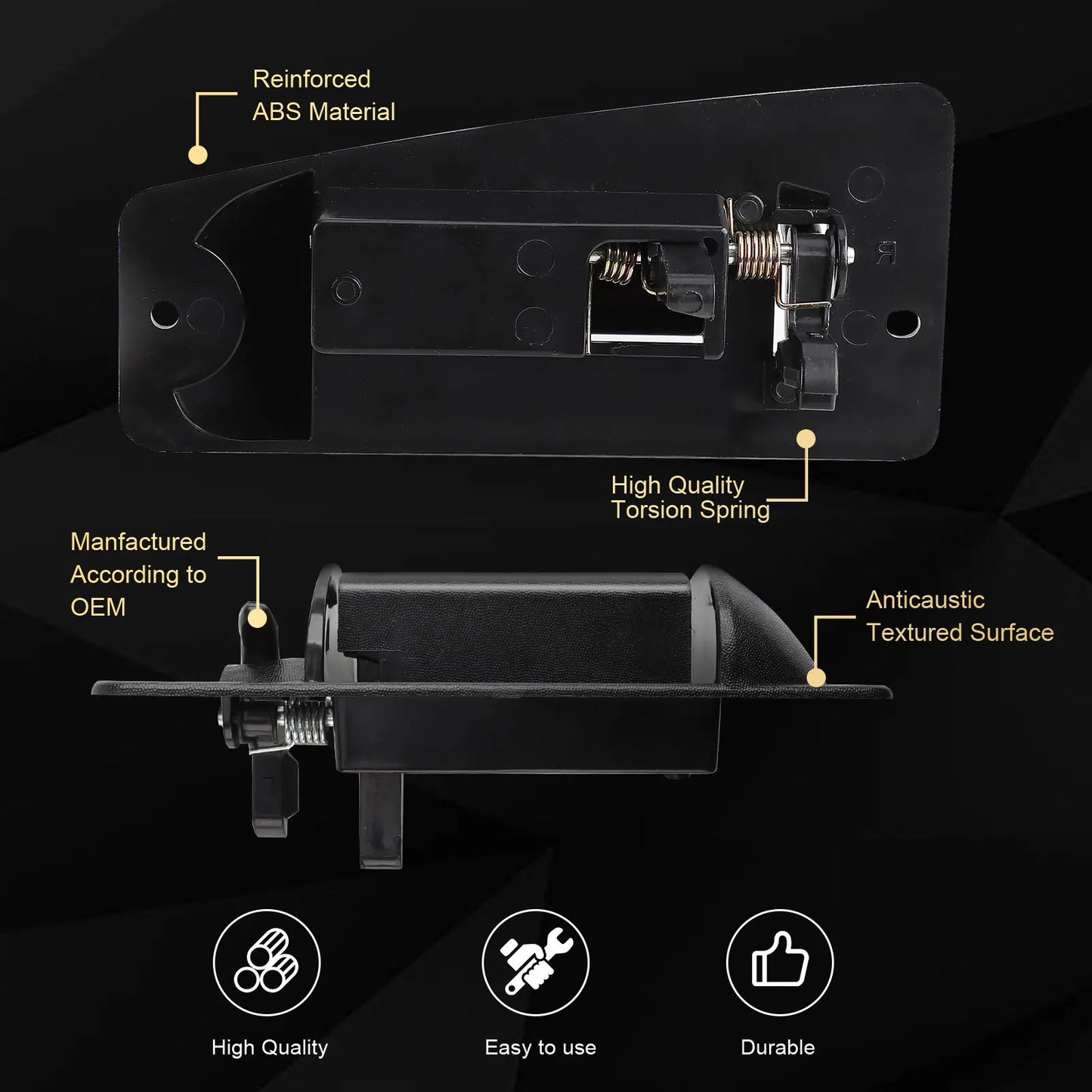 15758172 15758171 Outside door handle left right extended cab for Chevrolet Silverado 1500 2500 3500 GMC Sierra 1500 2500 99-07