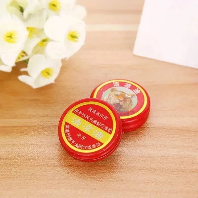 Natural Tiger Balm Ointment for Headache, Cold & Muscle Relief