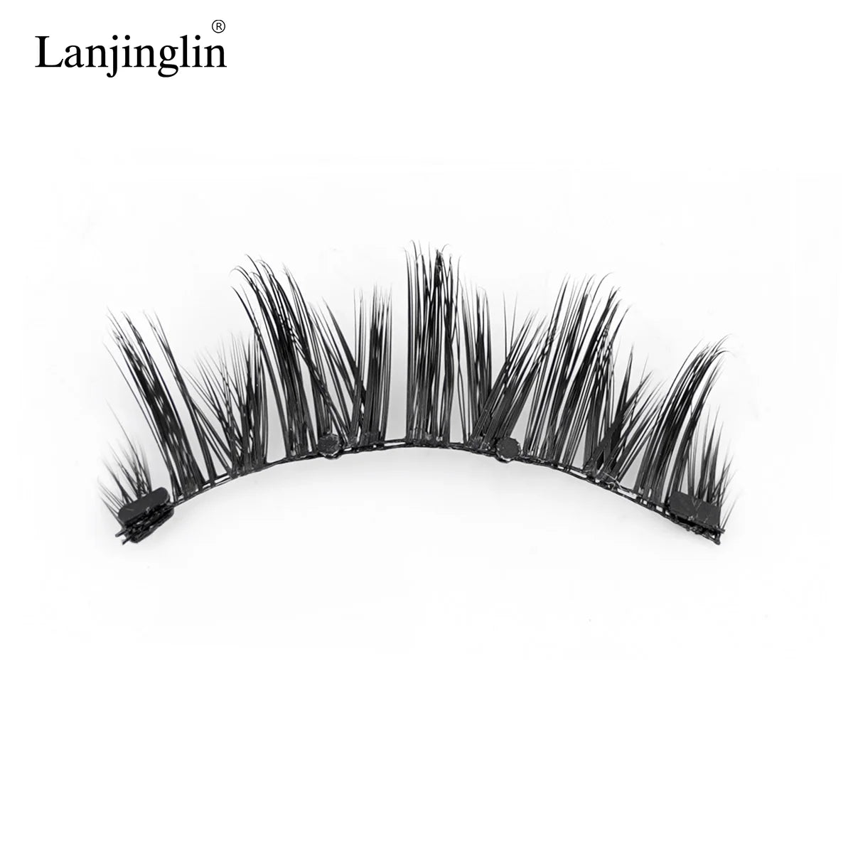 3D Magnetic Eyelashes with Tweezer – Reusable No-Glue False Lashes