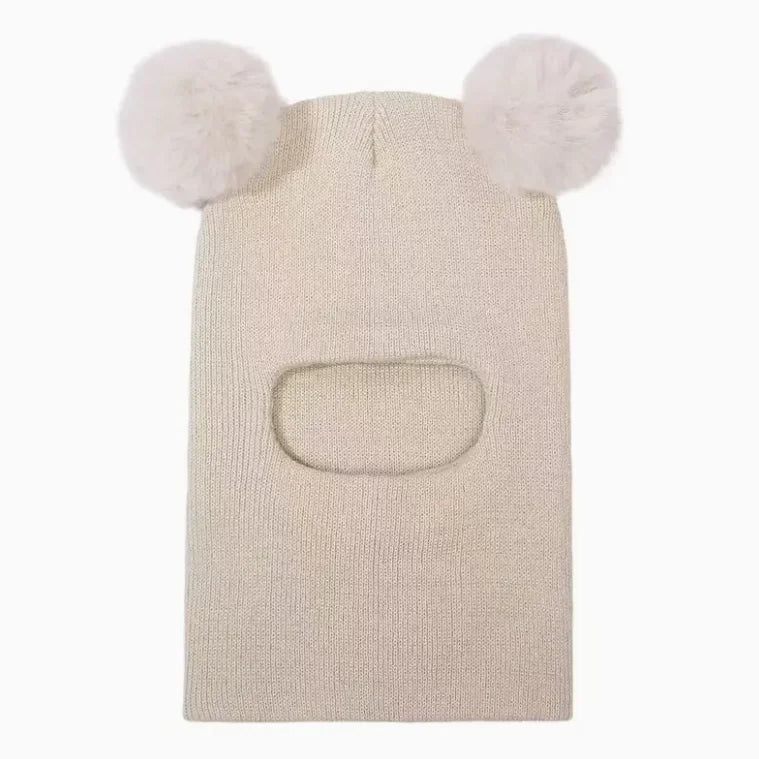 Baby Pom-Pom Knit Beanie - Soft Stretchy Winter Hat 0-3 Years - photo 10