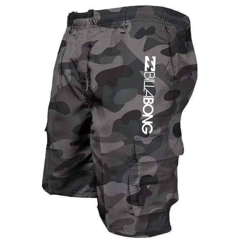 Men's Multi-Pocket Running Shorts — Loose Casual Sports & Basketball Shorts