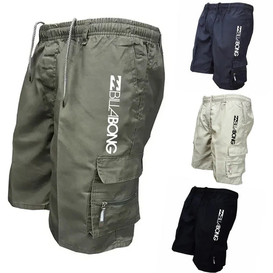Men's Multi-Pocket Running Shorts — Loose Casual Sports & Basketball Shorts