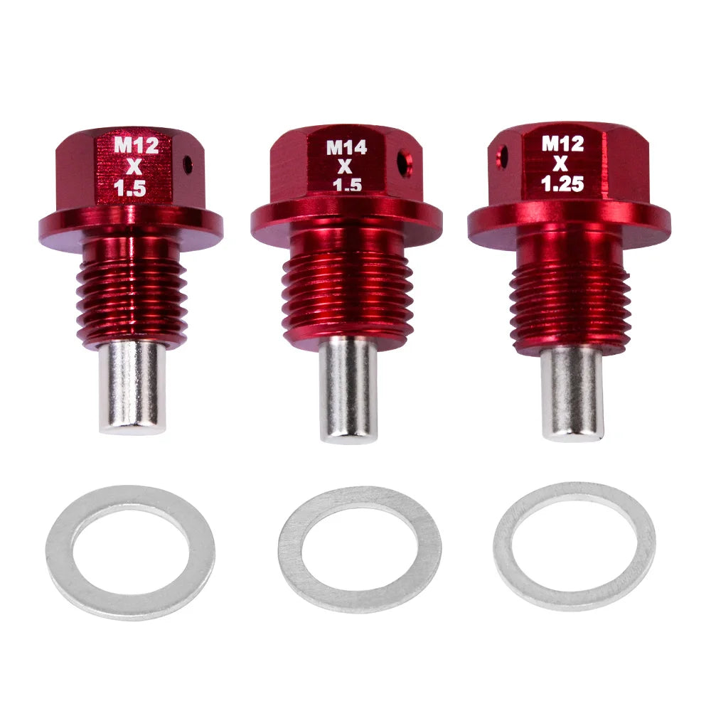 M12x1.5 M12x1.25 M14*1.5 Magnetic Oil Drain Plug Magnetic Oil Sump Nut PQY-ODP12125/1215/1415