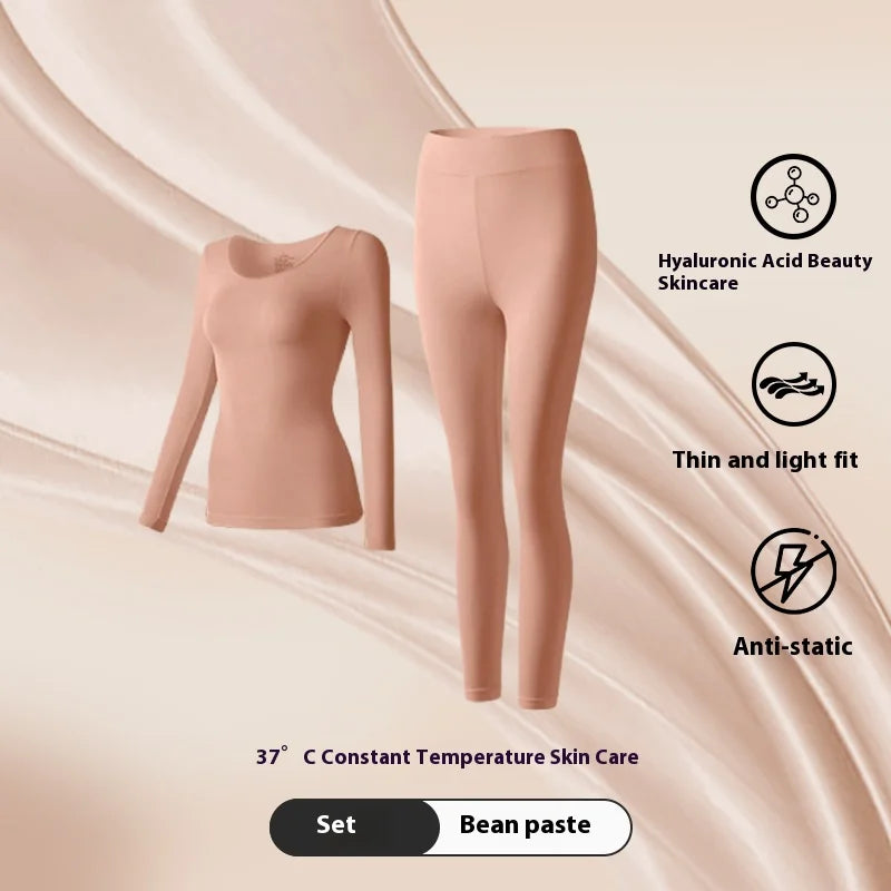 Women's Thin Thermal Undershirt - Long Sleeve Base Layer Top - photo 8