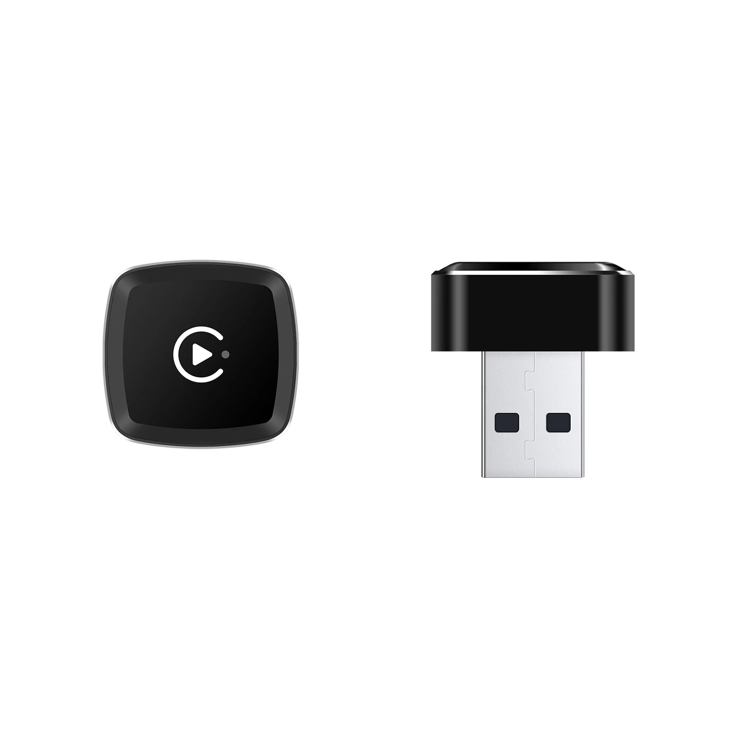 2026 2in1 Ultra-Compact Wireless CarPlay Android Auto Adapter for Factory Type-C/USB Wired Cars with 5G WiFi BT5.0 Plug and Play