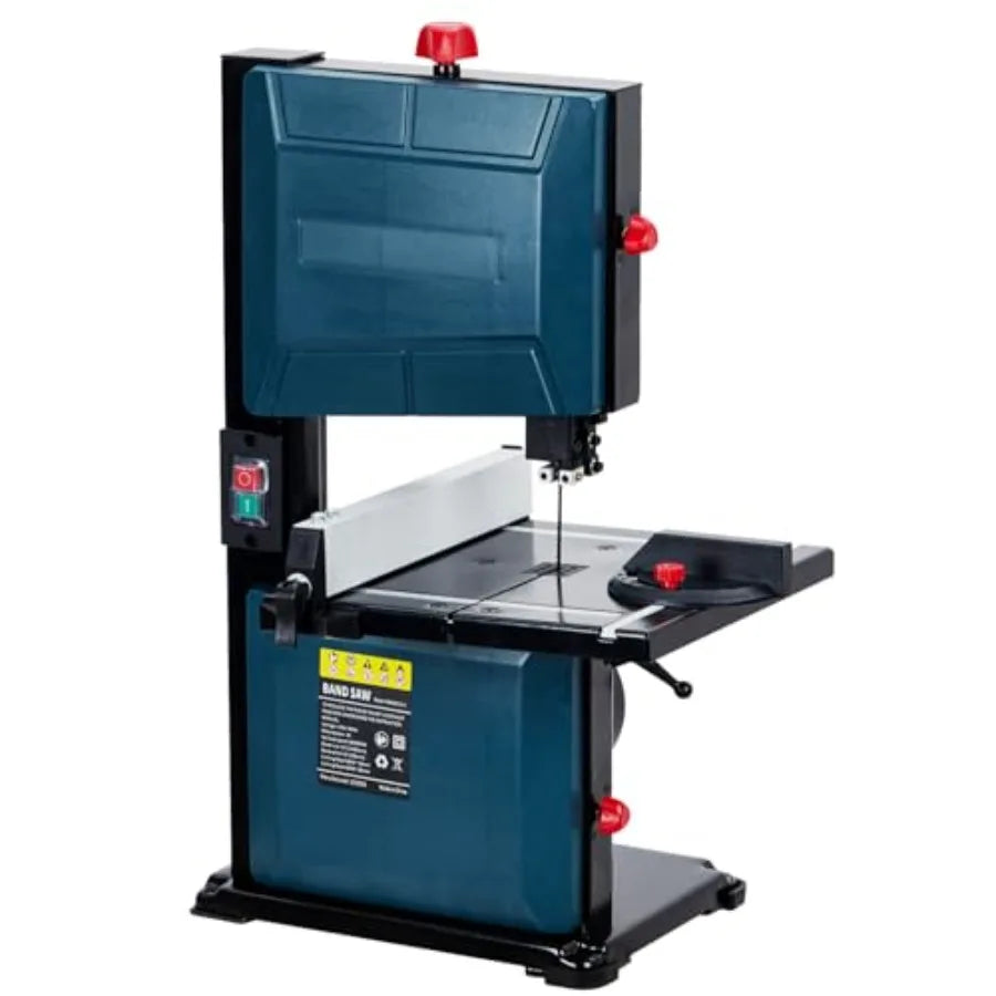 8 Inch Band Saw – 1800RPM Pure Copper Motor | 0-45° Tilting Multi-Angle Precision Cutting Bandsaw