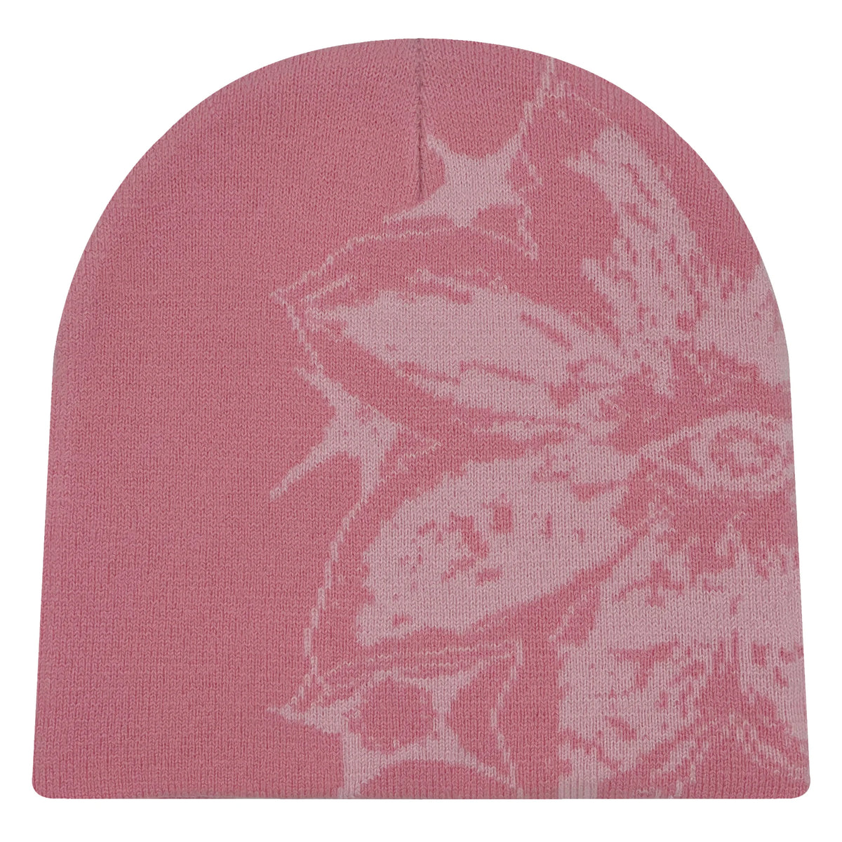 Jacquard Pattern Beanie, Unisex Knit Hat