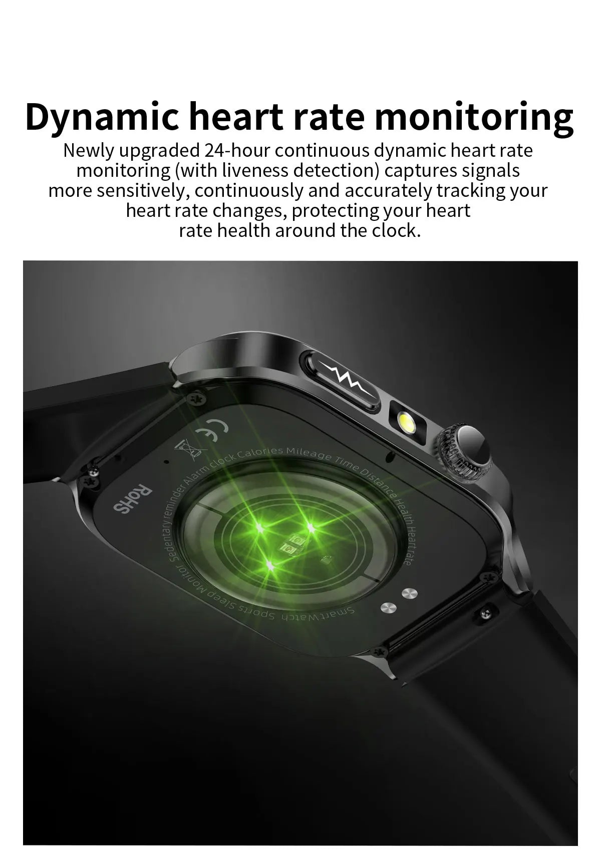 2026 Five-Organ Health Smart Watch – Body Fat, Uric Acid, ECG, Blood Pressure & Bluetooth Call | Men & Women