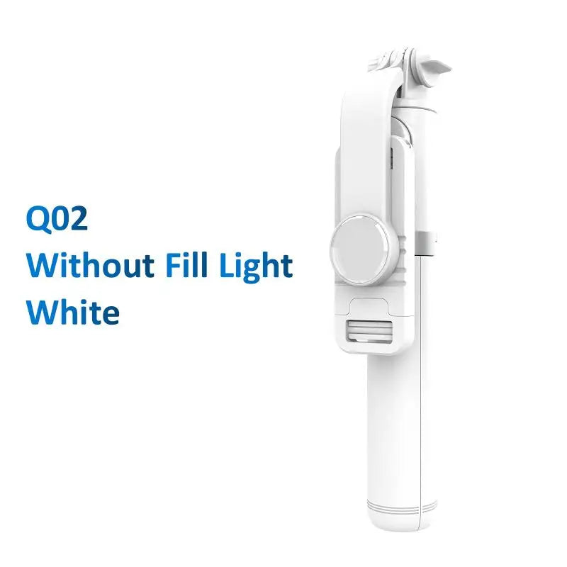 Portable Tripod Phone Selfie Stick – LED Fill Light, Bluetooth Remote & Extendable Stand for TikTok & Live
