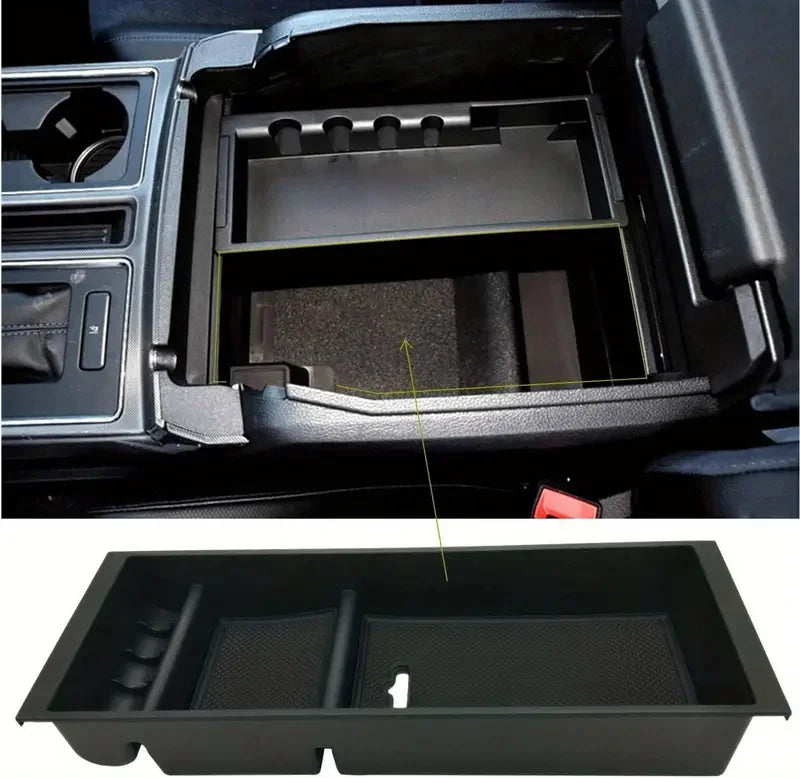 Center Console Armrest Organizer Tray for Ford F-150 2015–2020 / F-250 F-350