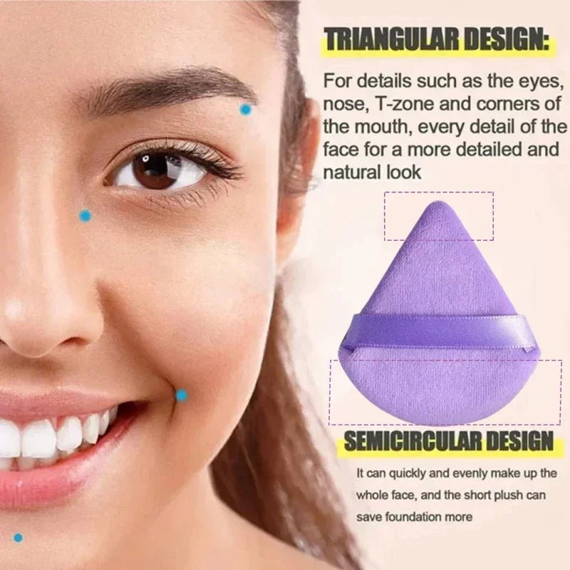 A 12-Piece Multi-Purpose Makeup Sponge Set For Liquid Foundation, Cream Foundation And Flawless Pressed Powder For All Skin Type