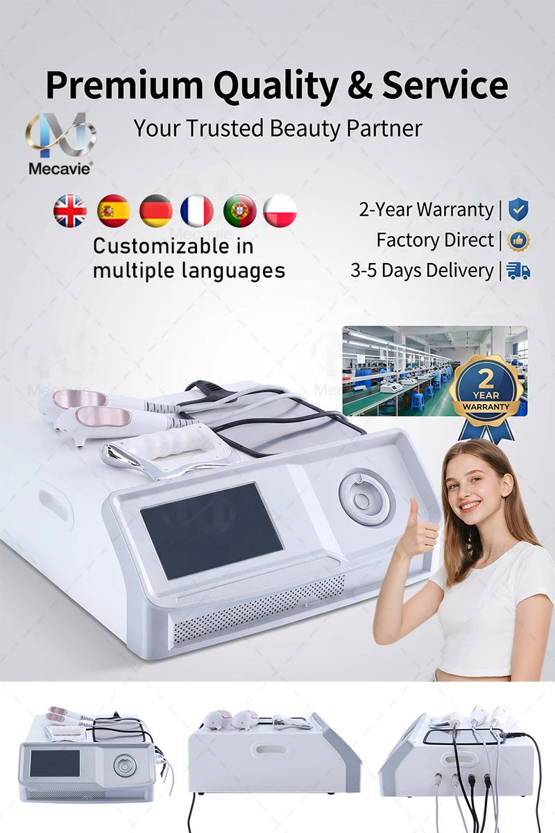 448KHz RF Slimming Machine 500W High Power Body Contouring Cellulite Reduction Skin Tightening Facial Rejuvenation
