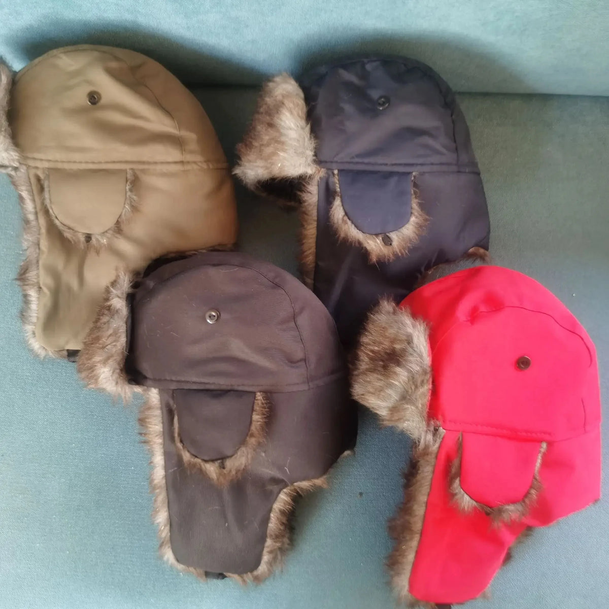 Faux Fur Trapper Hat with Ear Flaps, Ushanka