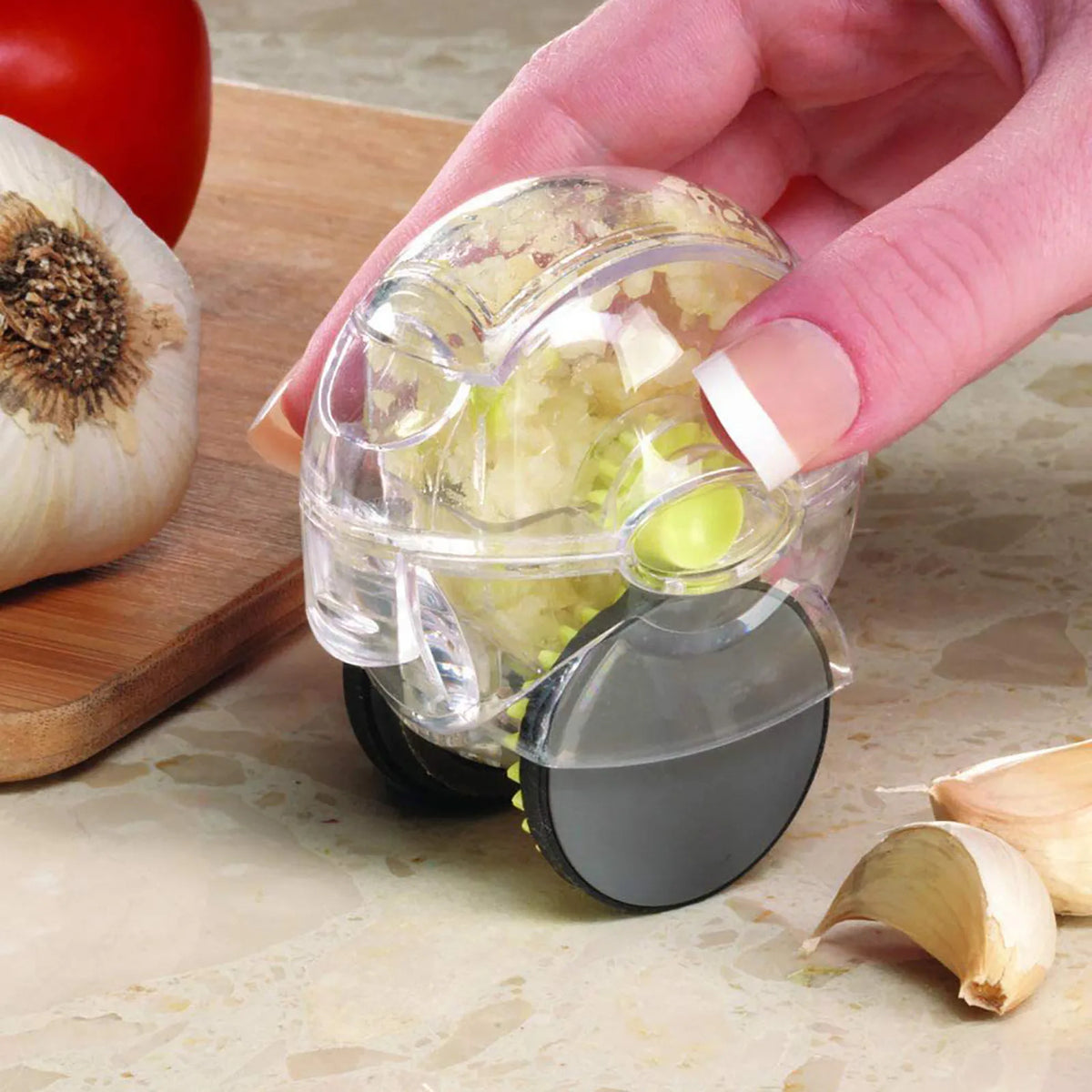 Roller Garlic Chopper - Manual Ginger and Garlic Masher - photo 3