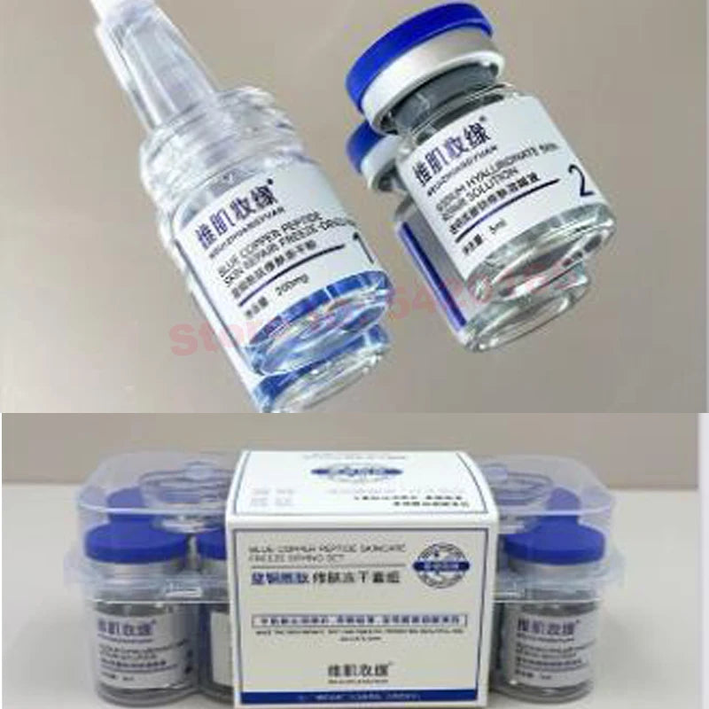 GHK-Cu Copper Peptide Powder Set — Anti-Aging Skin Repair