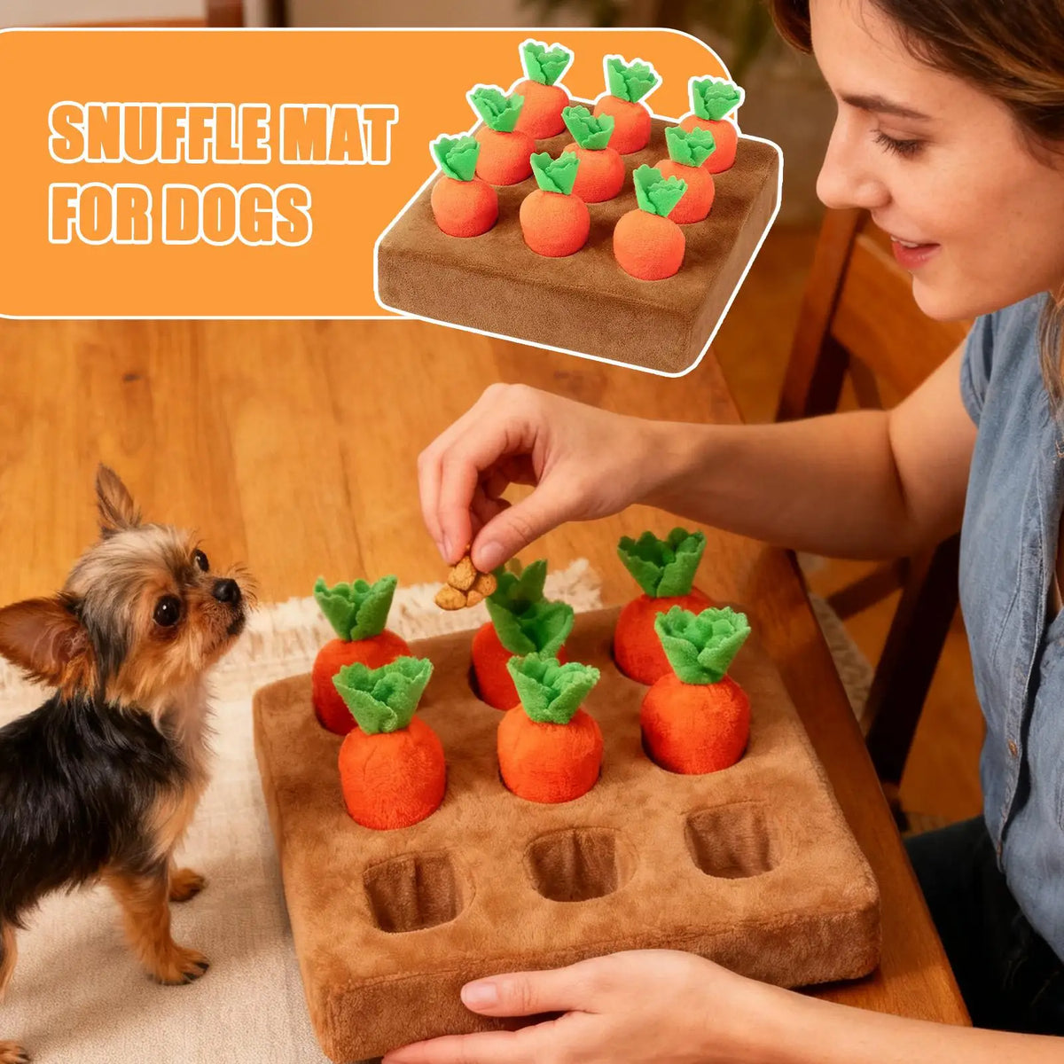 Large Interactive Snuffle Mat Set for Dogs & Puppies – photo 4