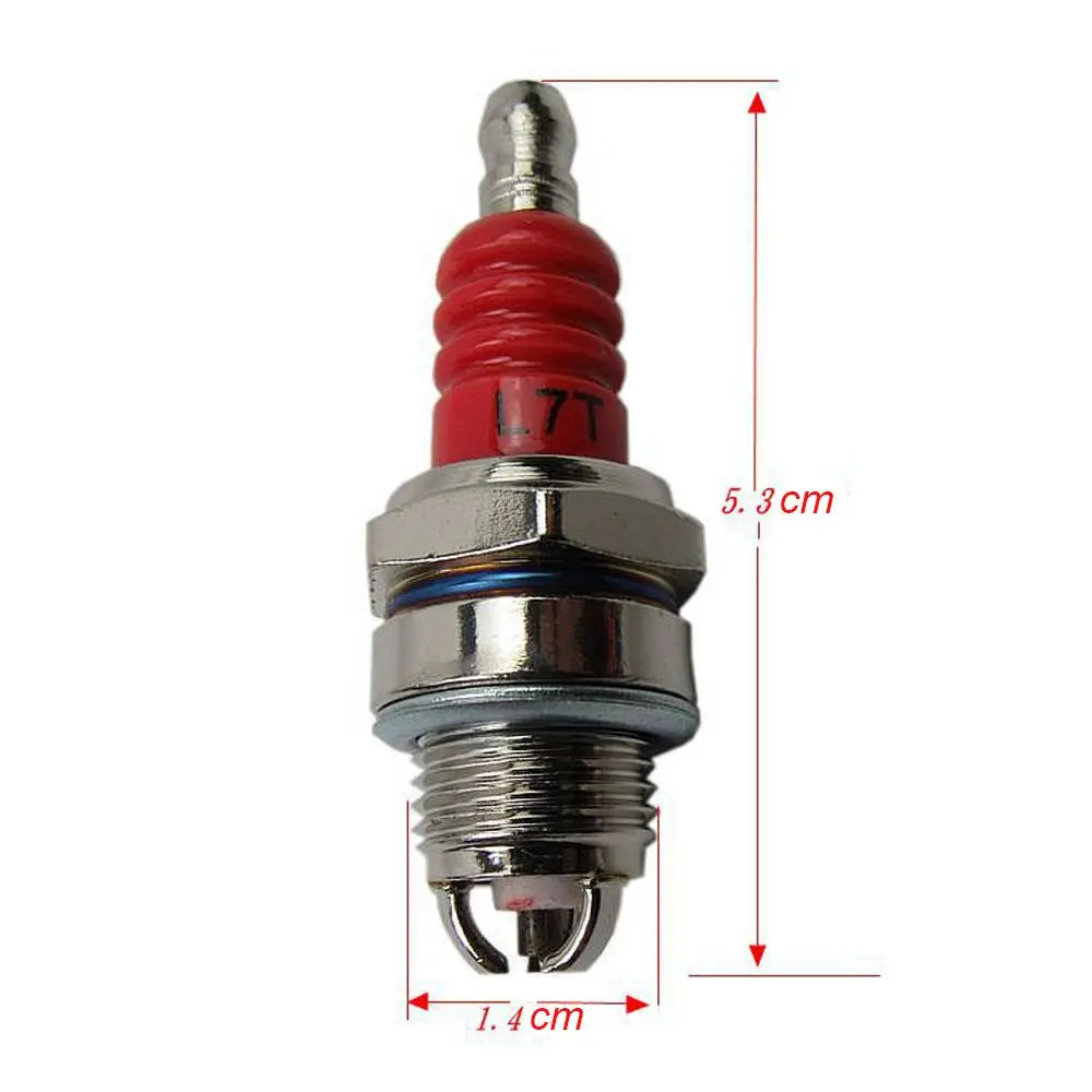 Three-sided Pole Spark Plug L7T 2 Stroke For Gasoline Chainsaw and Brush Cutter Engine Ignition Electrode Auto Replacement Parts