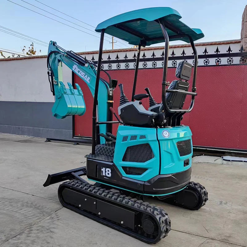Nicosail 1.8 Ton  Engine Excavator Micro Digger 2T EPA/CE/EURO 5 Customized Compact Mini Excavator with attachments Prices