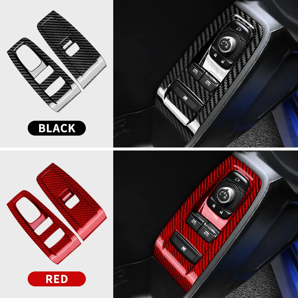 Real Hard Carbon Fiber For Subaru BRZ Toyota GR86 2021 2022 2023 2024 LHD RHD Car Trim Panel Sticker Dry Carbon Accessories