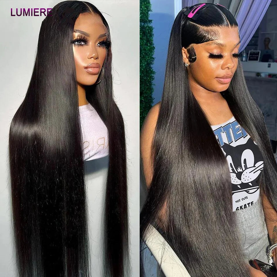 32 Inch 18A Bone Straight Human Hair Bundles 3/4 Bundles Hair 100% Raw Human Hair Bundles Deal Brazilian Virgin Hair Extensions