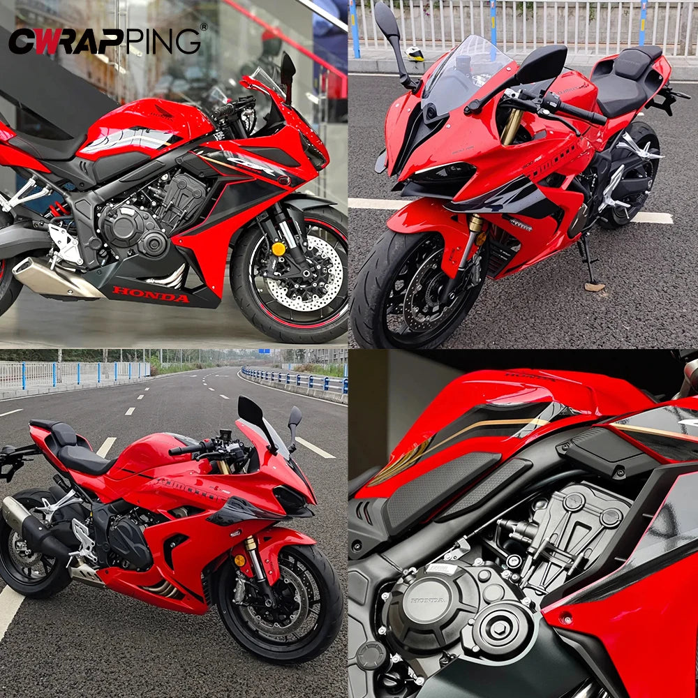 Gloss PET Car Sticker Auto Vinyl Wrap Sticker Bubble Free Auto Decoration Decals Universal RV Bike Motorcycle Car Accessories