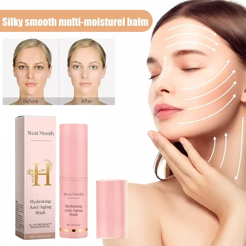 Eelhoe Collagen & Hyaluronic Acid Multi Bounce Balm Stick 9g – Instant Anti-Aging, Wrinkle Reduction, Brightening & Moisturizing | CPNP Certified