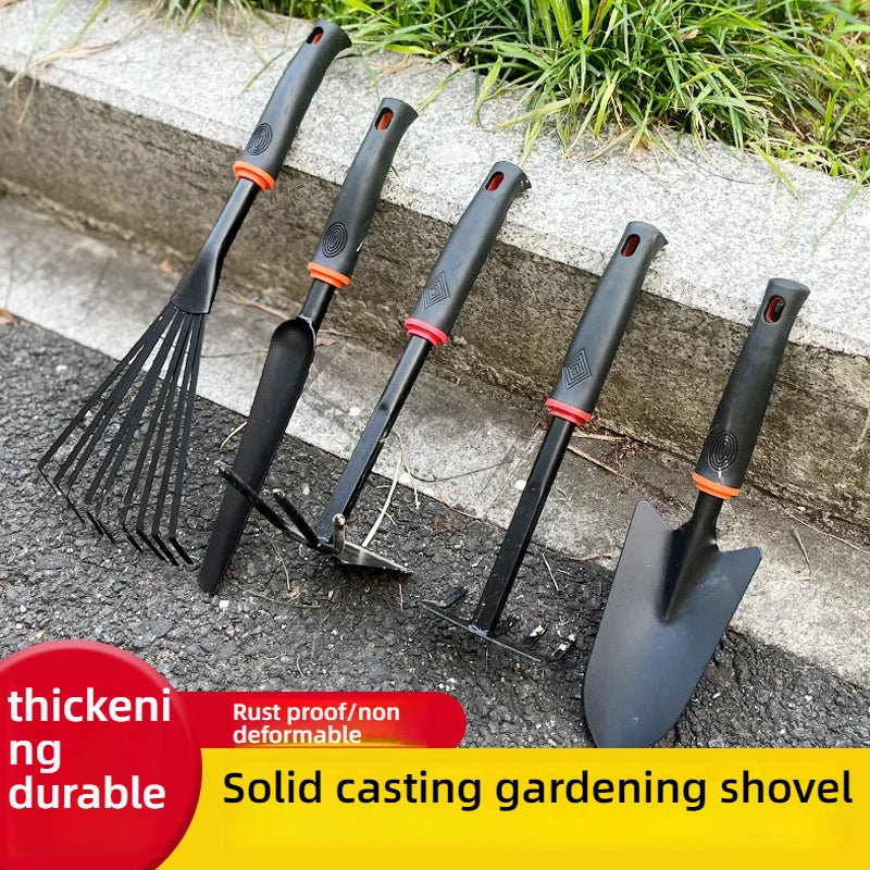7-Piece Garden Tool Set — Mini Shovel, Rake & Trowel Kit for Planting