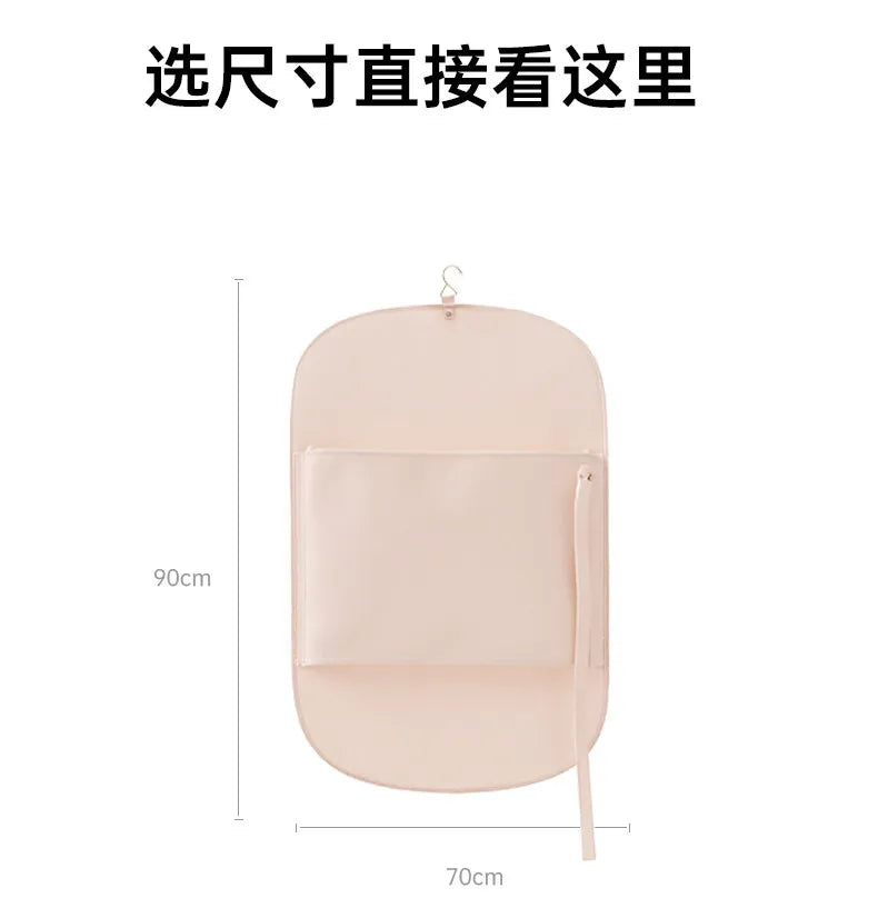 1pc Wardrobe Lazy Compressed Storage Board Dust Cover Storage Artifact Foldable Fabric Down Jacket