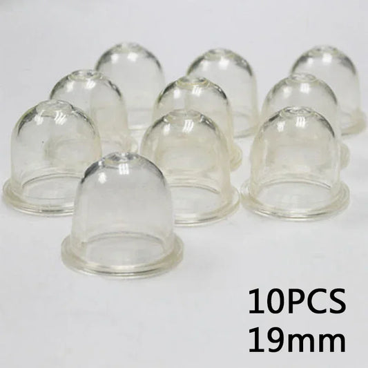 10 Pack of 19mm/22mm Fuel Pump Primer Bulbs for Chainsaws & Trimmers