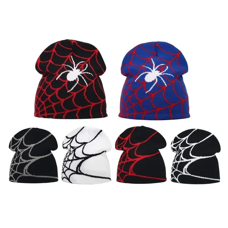 Y2K Letter Knit Beanie, Warm Ski Hat