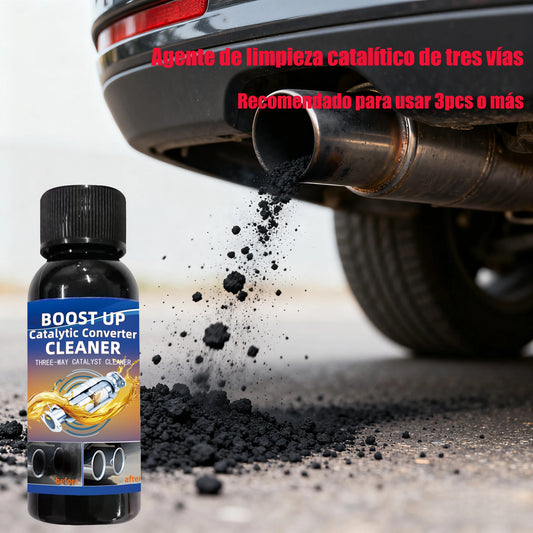 Catalytic Converter & Engine Cleaner – Reduce Emissions, Boost Performance & Clean CSV Accelerators | 30ml (3-Pack)