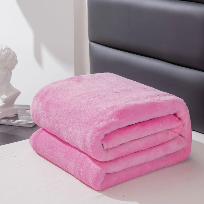 Heavyweight Flannel Throw Blanket - Soft Printed Blanket in Many Colors - photo 22