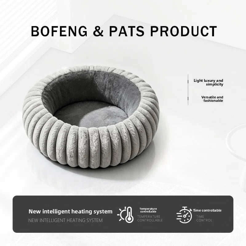 USB Heated Pet Bed - Temperature Control, Medium & Large – photo 4