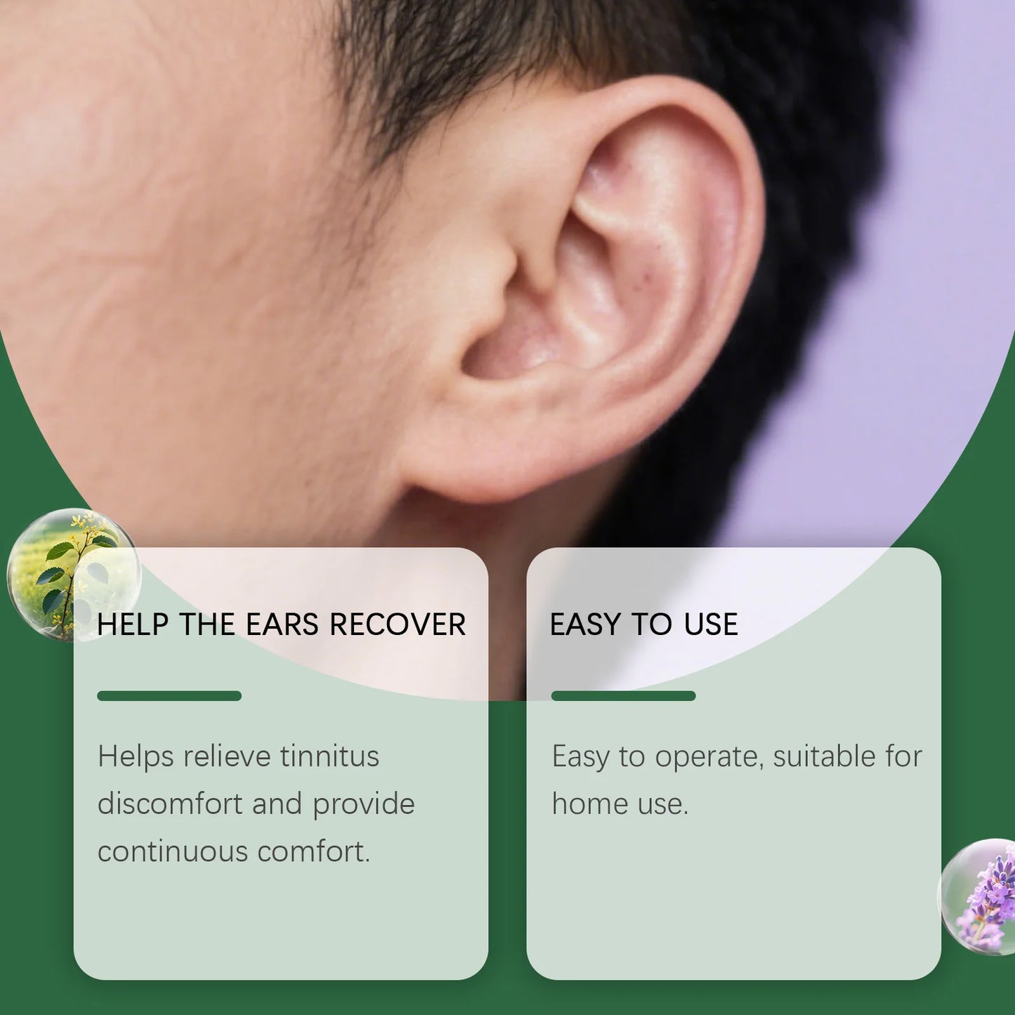 Herbal Ear Cleansing Drops — Gentle Earwax Softening & Ear Care